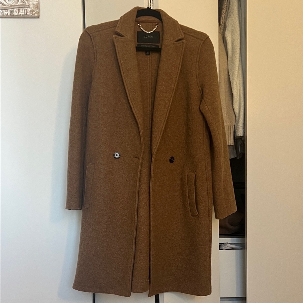 J. Crew Women’s Top Coat in Italian Wool